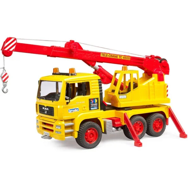 Product image 1 of Bruder 01054 - MAN TGA Kraanwagen Limited Jubileumeditie - 1:16